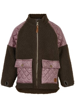 Mikk-Line Teddy Jacket (recycled) - Burlwood